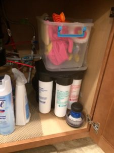 ro systems are compact and fit under sink